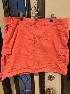 Lee Coral Cargo Skort for Women